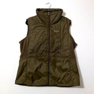 Columbia Mix It Around II Vest, Olive Green | Size 1X